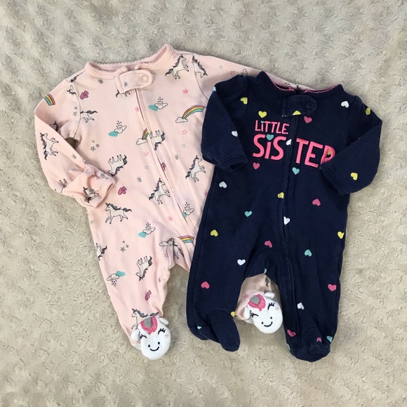 baby girl sleepers on sale